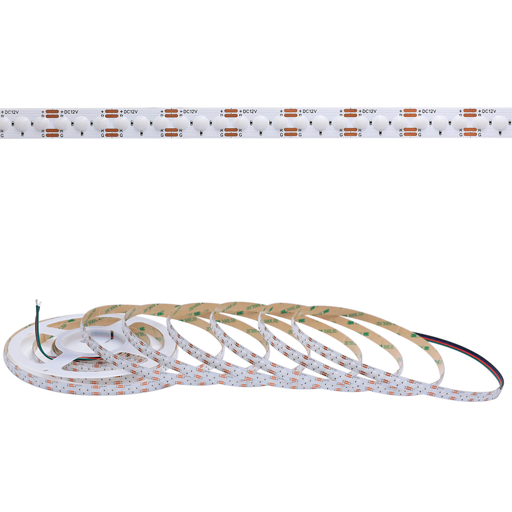 Flexible Color Changing RGB COB LED Strip Lighting - DC12/24V Input - 16.4Ft 800LEDs Flexible Color Changing RGB COB LED Strip Lighting - DC12/24V Input - 16.4Ft 800LEDs